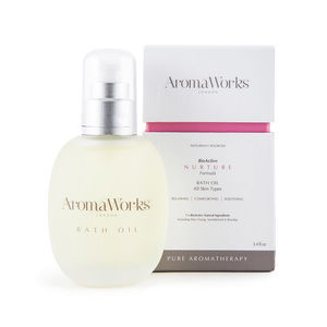 Nurture Bath Oil by Aromaworks for Unisex - 3.4 oz Oil